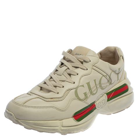 gucci attache white|Gucci off white shoes.